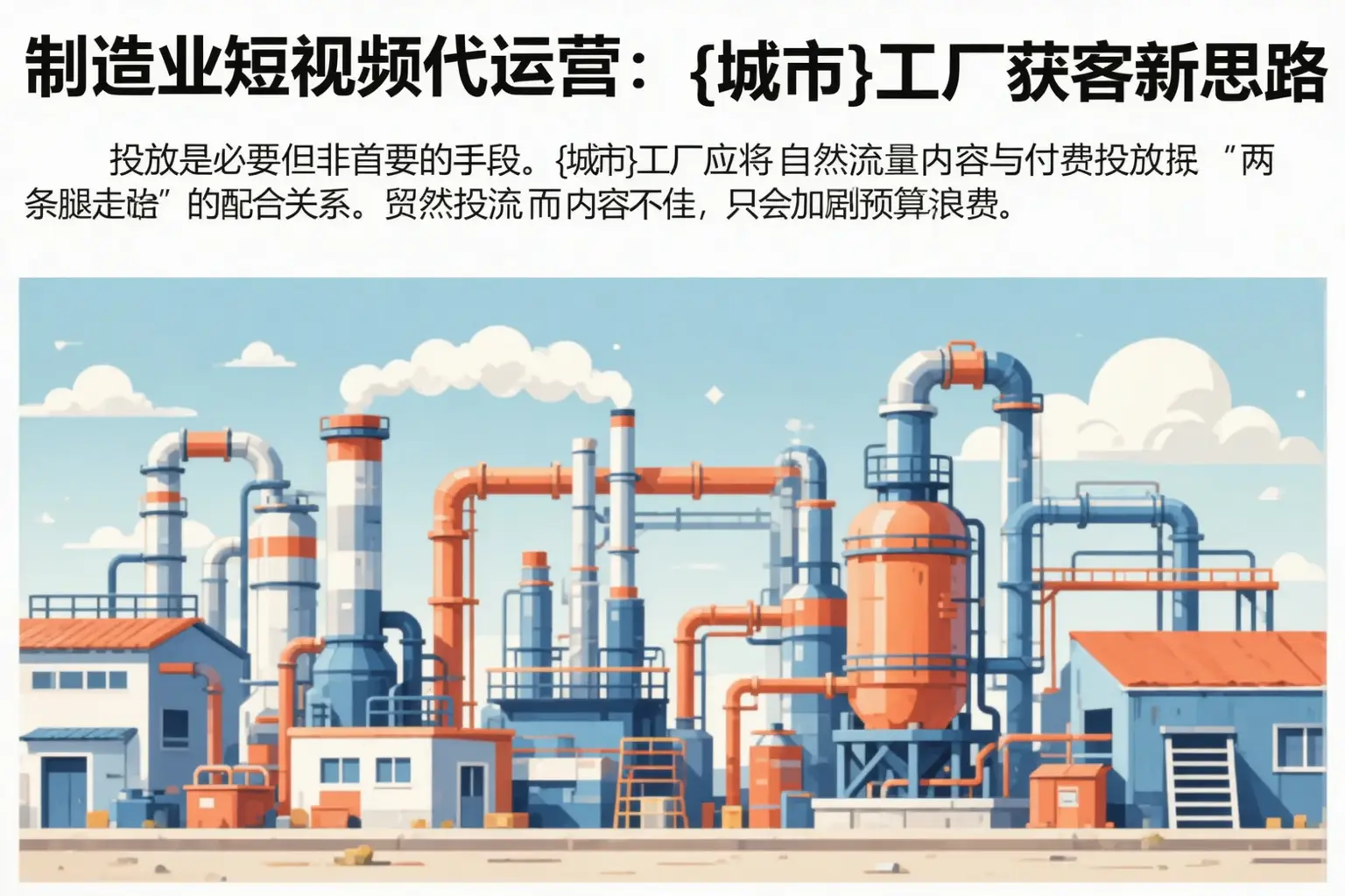 制造业短视频代运营:洛扎工厂获客新思路